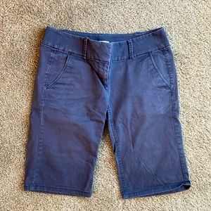 **SOLD**Loft Women’s blue Bermuda shorts, size 0.